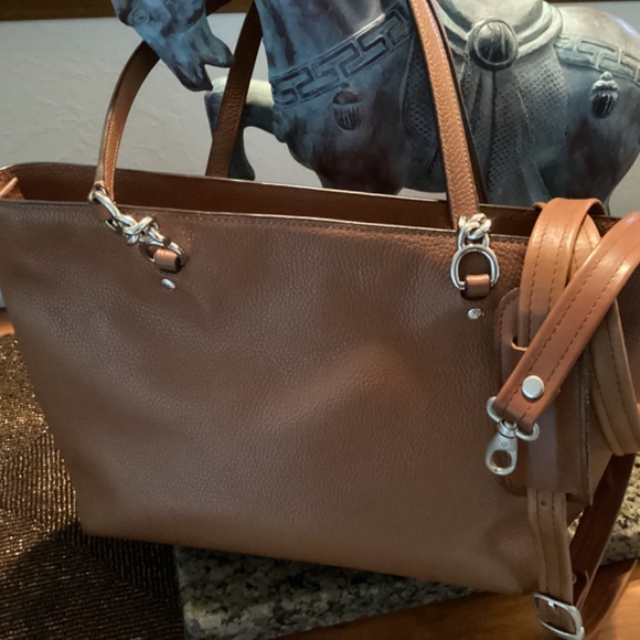 Authentic Coach Sophia Small Pebble Leather Tote - Picture 2 of 15